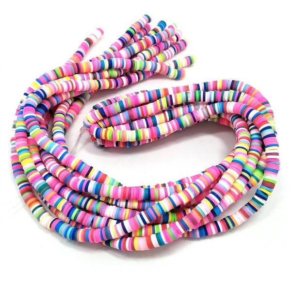 Perline distanziatrici in argilla a 10 corde in lega di 6 mm di diametro adatte per bracciale e collana di moda fai da te consegna di gioielli sciolti Dhmad