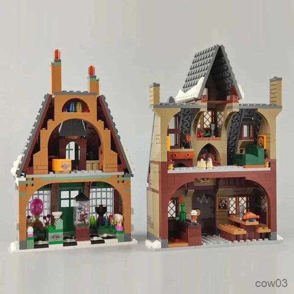 Blocks Village Visit Building Blocks Model Set Bricks Toys For Girls Regali di Natale per Idea per bambini R231031