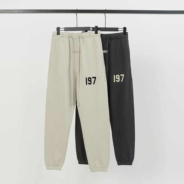Pantaloni da jogging in cotone stampato di marca pantaloni sportivi di qualità primaverili e autunnali alla moda da uomo