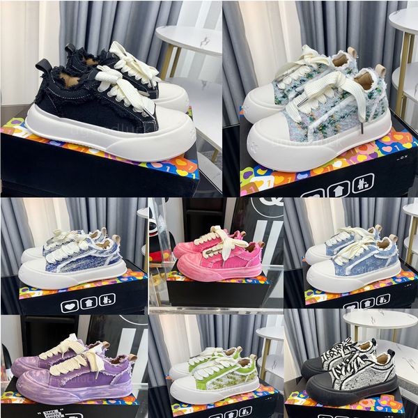 Scarpe da maschera per le scarpe da soap opera piattaforma di scarpe da soap opera women women new morbic beggar scarpe metalliche scarpe da tavolo decorativo in tela di scarpe casual sport sport