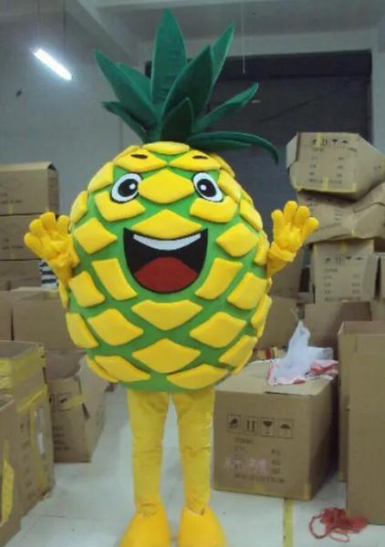 2024 nuovo sconto vendita in fabbrica ananas frutta nuovissimo costume della mascotte completo vestito operato costume della mascotte costume completo dell'attrezzatura