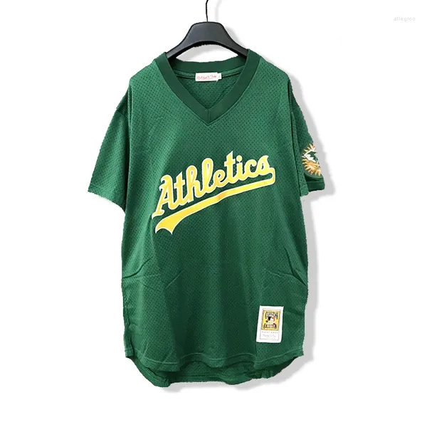 Herren T Shirts Sommer Männer Stickerei Baseball Jersey Kurzarm Shirt Plus Größe Top Streetwear