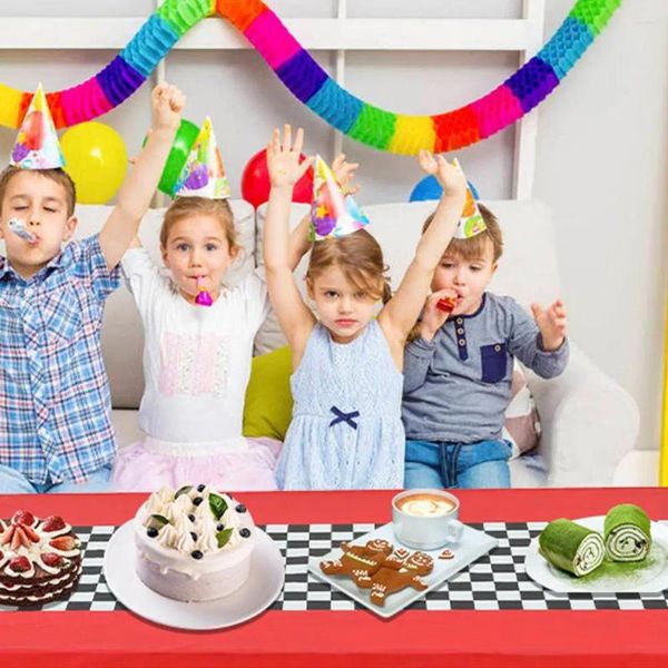 Tischdecke, Retro-Rennwagen-Tischdecke, Enthusiasten, Racing-Party-Dekorationen, klassischer Stil, Tischdecken, Straße für Kinder