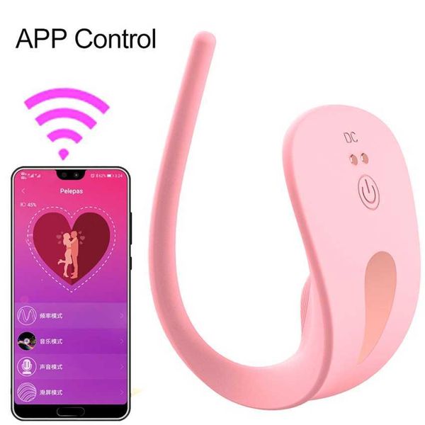 Bluetooth borboleta wearable vibrador vibrador para mulheres sem fio app controle remoto vibratório calcinha brinquedos sexuais casal loja 231010