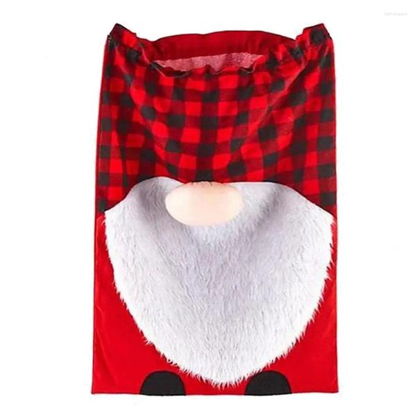 Decorazioni natalizie Sacchetti regalo festivi Stravaganti modelli extra per bambole senza volto Sacchi di Babbo Natale per dare decorazioni