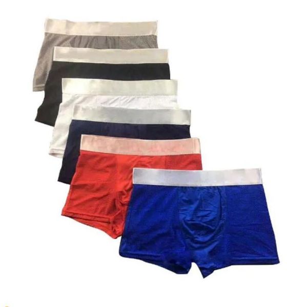 Roupa interior dos homens boxer shorts modal sexy gay masculino ceuca boxers cuecas de malha respirável homem roupa interior M-XXL de alta qualidade com boxfd