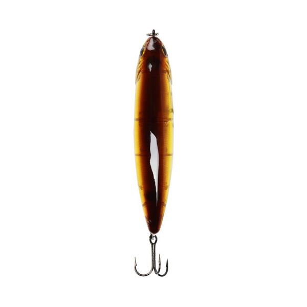 Balıkçılık Topwater cazit yüzey yürüme köpek bas bas pike z pençe orijinal wobbler çubuk yemi wtd walker 100mm 20g balık avı balık avları balıkçılık yemleri yürüteç sallama sopa