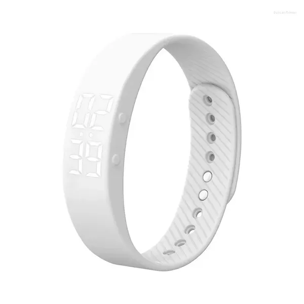 Orologi da polso Bracciale sportivo T5S Versione aggiornata intelligente con sveglia vibrante Conteggio passi per corsa maschile e femminile