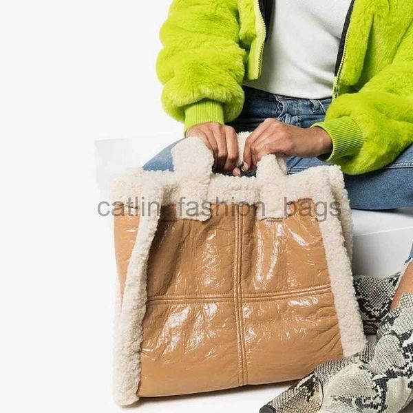 Bolsas de ombro Bolsa grande bolsa de semente de inverno bolsa feminina PU soulder bolsa preta design feminino bagcatlin_fashion_bags