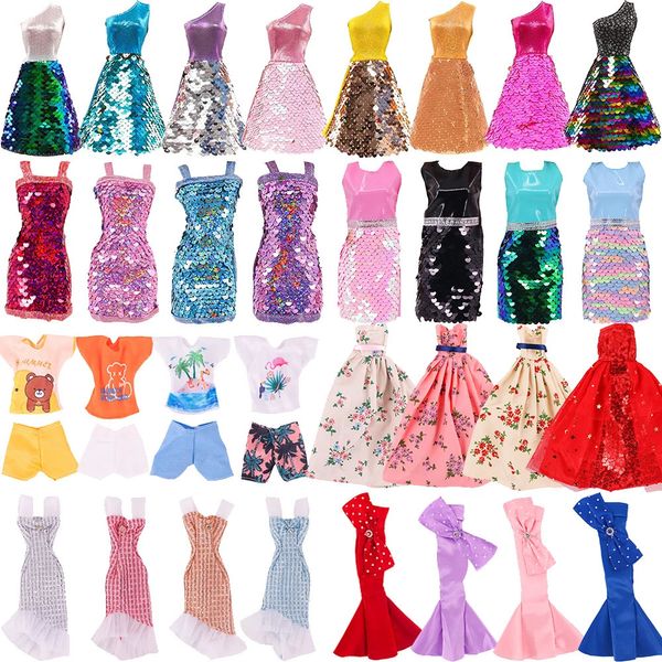 Puppen s Puppe Kleidung Mode Abendessen Kleid Party Prinzessin Spitze Bowknot Wrap Brust Fit 11 8 Zoll BJD Blyth mädchen Spielzeug 231031