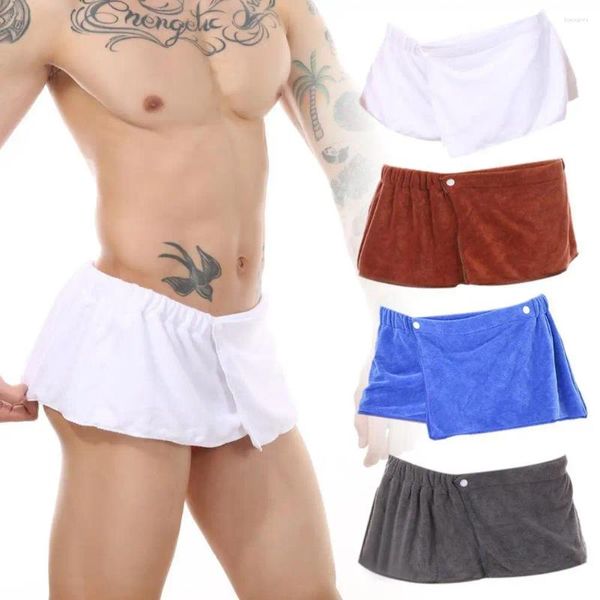 Underpants 1 PCs Handtuch Shorts Schwimmhosen Herrenduschrock Männer Strand absorbiert kurz