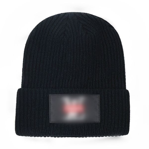 Nuovi berretti di lusso firmati invernali Beanie uomo e donna Lettere di moda design cappelli in maglia autunno berretto di lana Cappello geometrico unisex caldo teschio A2