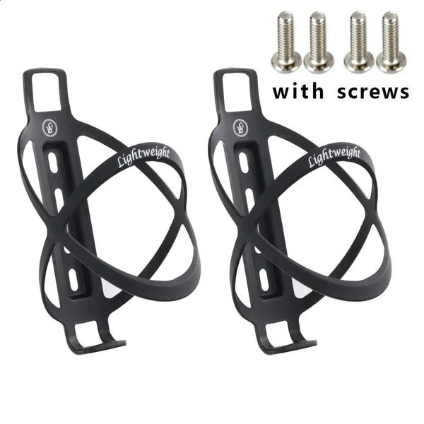 Wasserflaschen Käfige 2PCS Ultraleicht 18g Carbon Flaschenhalter MTB Rennrad Universal Porta Botella Fahrrad Kunststoff Käfig 231030