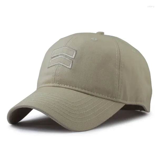 Top Caps 56-61cm 62-68cm Büyük Beyzbol Kapağı Kadın Yumuşak Pamuklu Güneş Şapkası Büyük Baş Erkekler Snapback