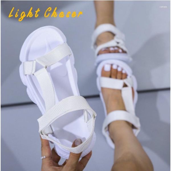 Sandalen Damen Sommerschuhe Damen Flache Schuhe Sport Trekking Bequem Rutschfest Damen Lässig Trendig Strand Übergröße 43