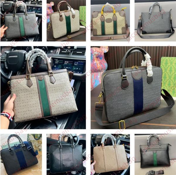 Valigetta di design Borsa Super double GS da uomo Borsa per laptop Ophidia da donna Lavoro d'affari Borsa per computer portatile Borsa a tracolla di lusso 5A dhgate Cartelle