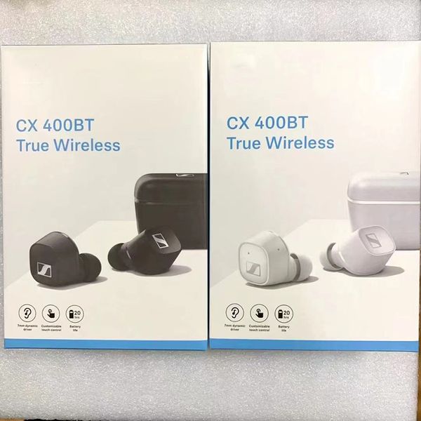 CX 400BT True Wireless Earbud Bluetooth 5.3 Fones de ouvido intra-auriculares TWS Fones de ouvido Bluetooth 7MM Driver dinâmico Controle de toque personalizável Bateria de longa duração