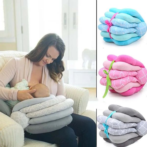 Pillows Baby Pillows Nursing Pillow Multi-Function Breastfeeding Layer Washable Adjustable Model Cushion Infant Feeding Pillow Baby Care 231031