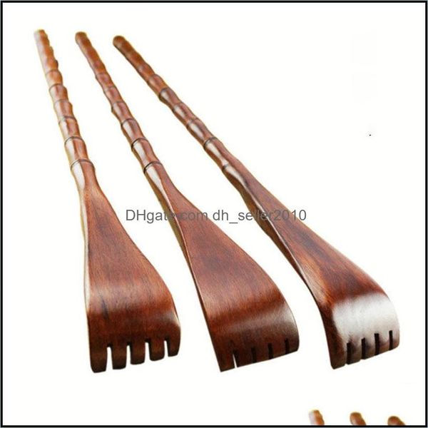 Favore di partito Mas Relax in legno a portata di mano in bambù Masr Back Scratcher Wood Body Stick Roller Health Care 1549 T2 Drop Delivery 2021 Home Dhu1L