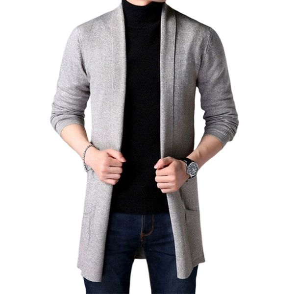 Maglioni da uomo FAVOCENT Maglioni da uomo Autunno Casual Solid lavorato a maglia Cardigan maschile Designer Homme Maglione Slim Fit Abbigliamento caldo 220901