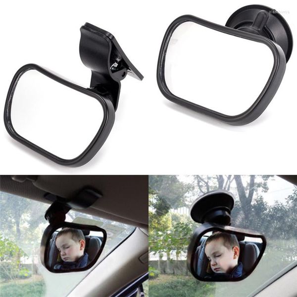 Внутренние аксессуары 1Set Universal Car Mirror Child для безопасности сиденья Автоподобный подголовник детский акриловый задний обзор