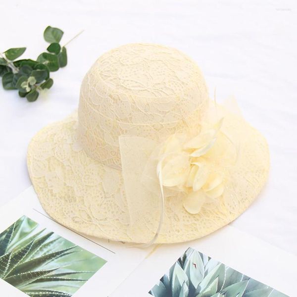Ball Caps Kadınların Büyüleyici Gelin Çay Partisi Düğün Şapkası
