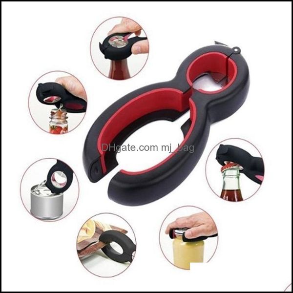 Apriscatole Mti Apribottiglie Coperchio della borsa della lattina Twist Off Ez Seal Gripper L'apribottiglie aiuta gli anziani 196 Drop Delivery 2021 H Dhucq