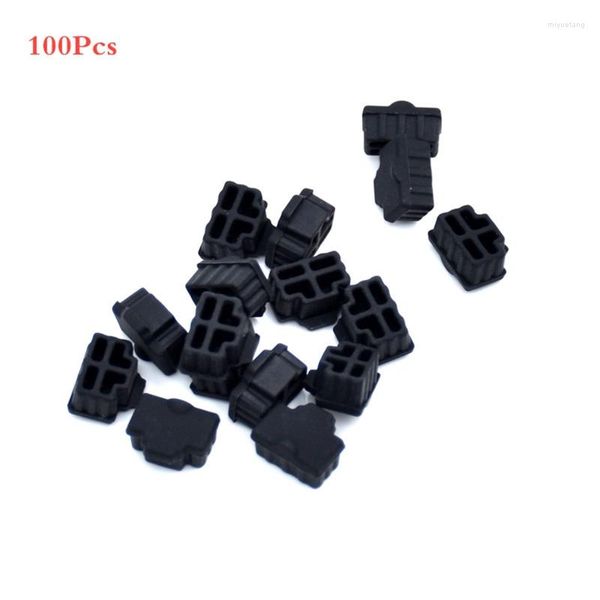 Cabos de computador H4GA 100pcs/ lote Ethernet Hub Port RJ45 Anti Pó de tampa do pó Plugue de protetor para laptop/ computador/ roteador