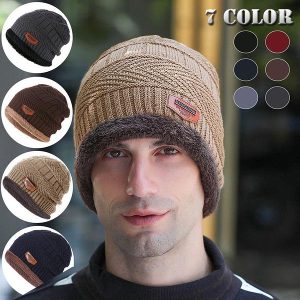 Cappellini da baseball per donna, uomo, colori, moda, contrasto, caldi cappelli in pile, baseball lavorato a maglia invernale