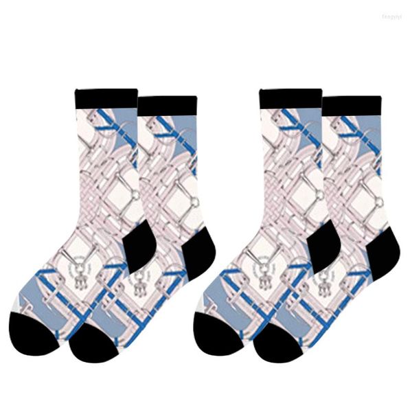 Мужские носки смешные милые обычные носки для мужчин Оптовые хлопковые кальцетины премиум -класса премиум -класса