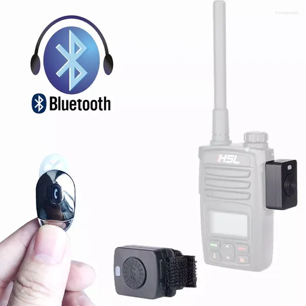 Walkie Talkie Bluetooth Headset K/M Mini Kopfhörer Handheld Two Way Radio Drahtlose BT Kopfhörer Für Motorola Baofeng 888S UV5R