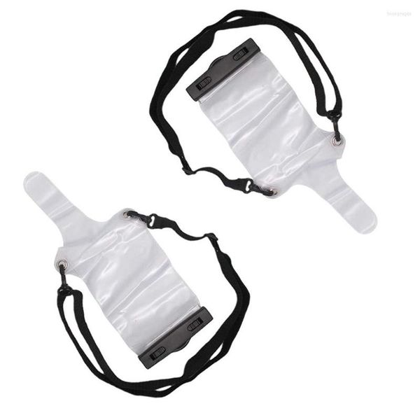 Walkie Talkie 2pcs Capa de bolsa à prova d'água para Rádio Tyt MD-UV380 UV8000D MD-380 H777 RT3 RT24 KSUN X-30 X-63 X-65 kg-UVD1p BF-V9