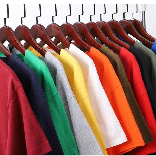 Homens Camisetas Nunca Pare de Imprimir Mens Tops Algodão Camiseta Verão Personalidade Streetwear Eco-Friendly Roupas Moda Oversize Crewneck