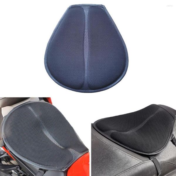 Coprisedili per auto Traspirante 3D Comfort Protezione solare Accessori per moto Copri cuscino per moto Gel