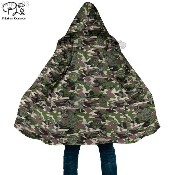 Мужские костюмы Blazers Plstar Cosmos Camouflage Mushroom 3D Print