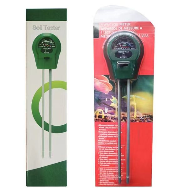 Medidor de pH Medidor de acidez do solo Agricultural Light Horty Triad Tester Flowers and Plants