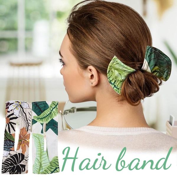 Ballkappen-Stirnband, leichtes französisches Retro-Haarband, das koreanische bedruckte Dongut-Blumen-Designer-Stirnbänder für Babys trägt