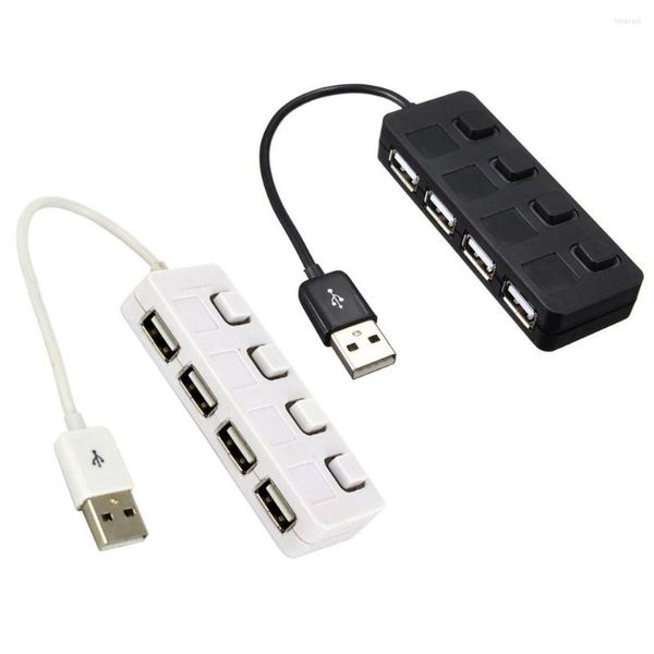 Ipega USB-Hub 2.0 mit Switch-Splitter, hohe Geschwindigkeit für PC, Laptop, Ladegerät, Adapter, Maus, 480 Mbit/s