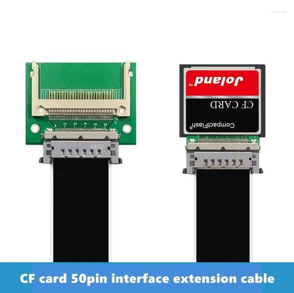 Cavi per computer Prolunga flessibile per scheda CF Adattatore per cavo di prolunga per interfaccia da 50 pin Controllo industriale Attrezzature per macchine utensili Archiviazione digitale