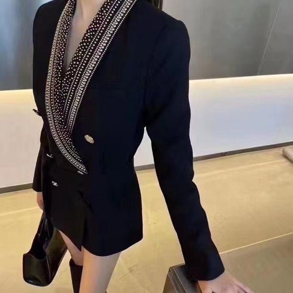 B68 Blazers de créateurs pour femmes Vêtements avec ceinture printemps nouveaux hauts