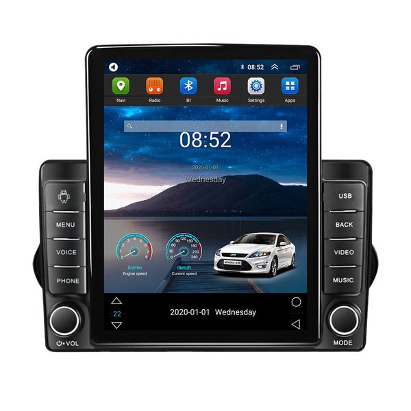 Android 10 HD Touchscreen 9 Zoll Auto Video Head Unit Bluetooth GPS Navigationsradio für 2015-2018 Fiat EGEA mit AUX-Unterstützung OBD2 SWC