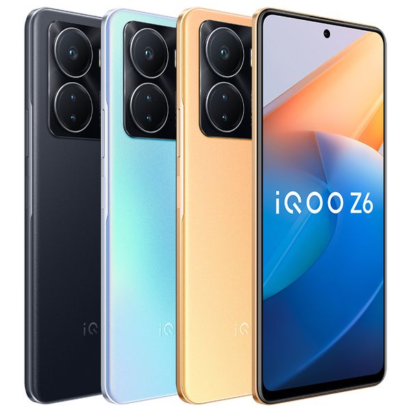 VIVO original iqoo z6 5g celular celular 8 GB 12GB RAM 128GB 256GB ROM Snapdragon 778G Android 6,64 