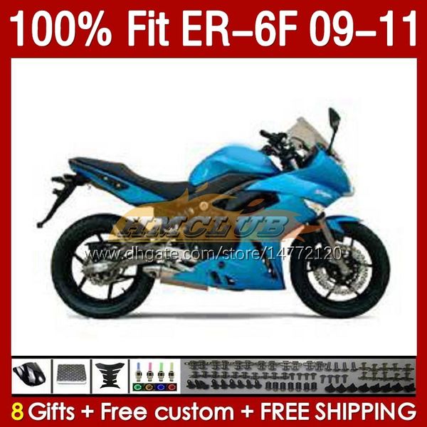 Kit de fadas de OEM para Kawasaki Ninja 650R ER 6 F 650 R ER6F 09 10 11 Corpo 149NO.33 ER-6 F ER 6F ER-6F BODYWORK ER6 F 2009 2010 2010 2010 650-R 09-11