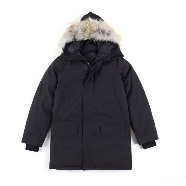 Herren-Daunenjacke, luxuriös, Designer-Doudoune, Canadian Gooses, hochwertige Outdoor-Isolierung mit Fleece, modische Pufferjacken, Trainingsanzüge, Winter, Größe XS-XXL