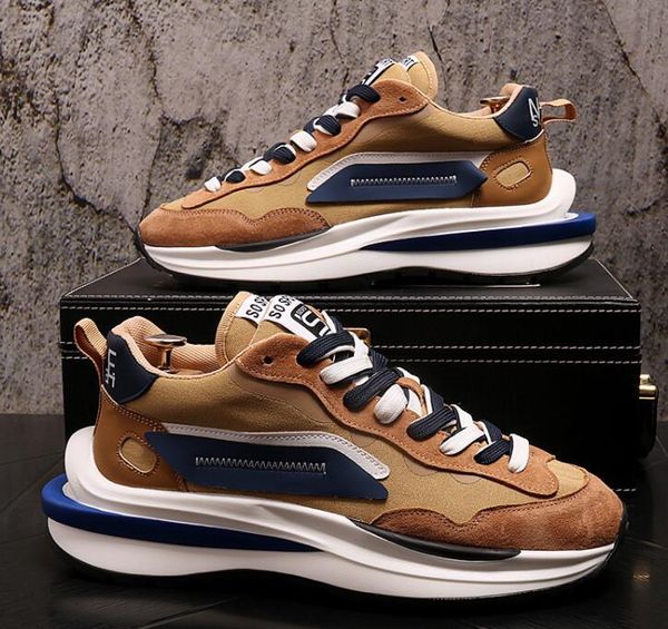 New wave Men Sneaker comfort Scarpe da corsa Classic net yam Traspirante Casual Travel Skateboard Daily Walking Wear Resitant Mens Dress Mocassini scarpe migliori online