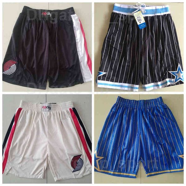 Curtos de corrida Damian Lilrd Basketball Sport Shorts usa calça de moletom CJ McCollum Carmelo Anthony Dwayne Bacon Markelle Fultz Tracy McGrady Penny Hardaway