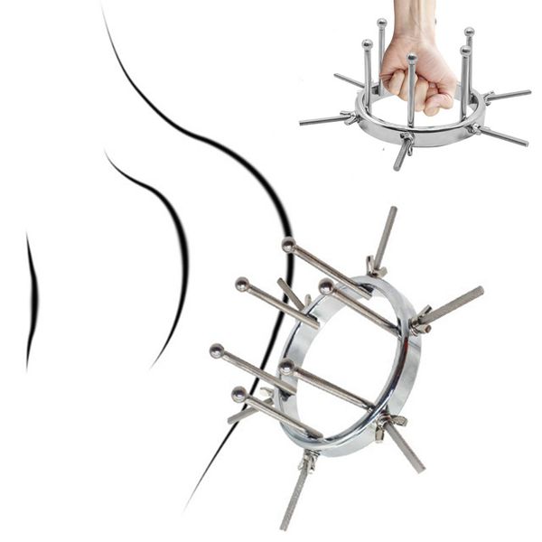 Articoli di bellezza Bdsm Giocattoli sexy Per uomo Donna Dilatatore anale regolabile Espansore ano vaginale Giocattoli speculum Butt plug in metallo Fisting Machine