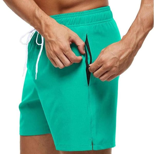 Erkek Şort Mayolar Adam 2022 Yaz Plajı Renkli Mayo Tahtası Erkek Erkekler Yüzme Mahilleri Mayo Demir Elbise Spor Giysileri