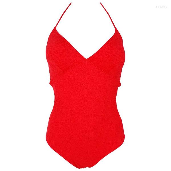 Shapers da donna Motivo floreale arancione Tuta sexy per le donne Cura della bellezza Presente Donna con lacci Halter Un pezzo Shaper Intimo regalo