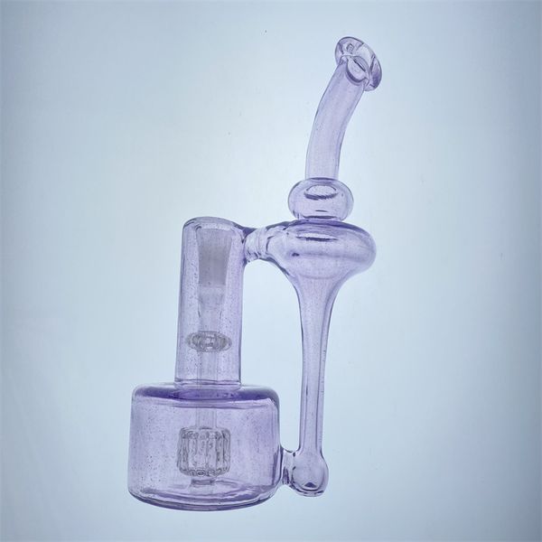 Cachimbo novo design reciclar rbr3.0 pirulito roxo junta de 14 mm